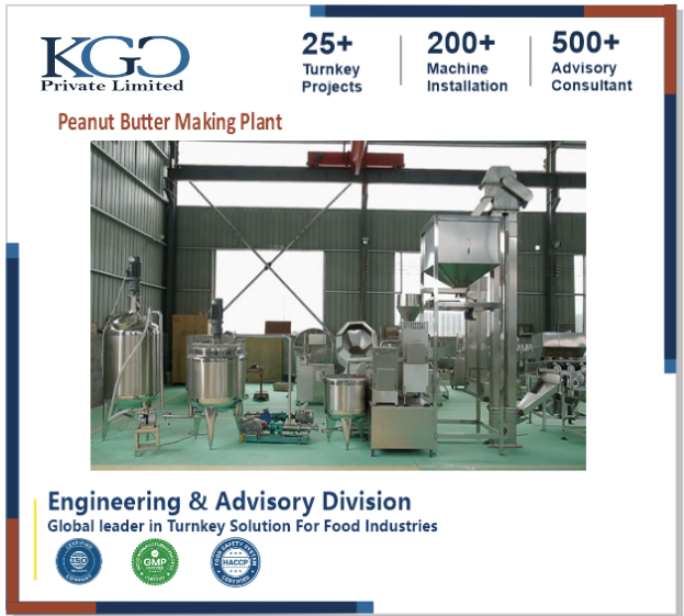Peanut Butter Manufacturing Plant Consultancy