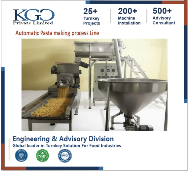 Automatic Pasta Making Plant Consultancy